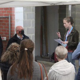 23 août 2021 – Visite de Jean-Luc Crucke et Tanguy Stuckens