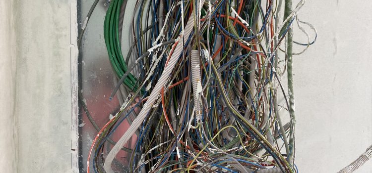 28 février 22 – Des tuyaux et des câbles